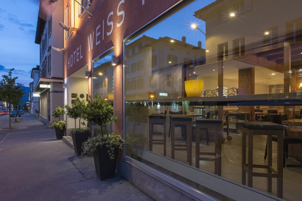 ת'וסיס Hotel Weiss Kreuz מראה חיצוני תמונה